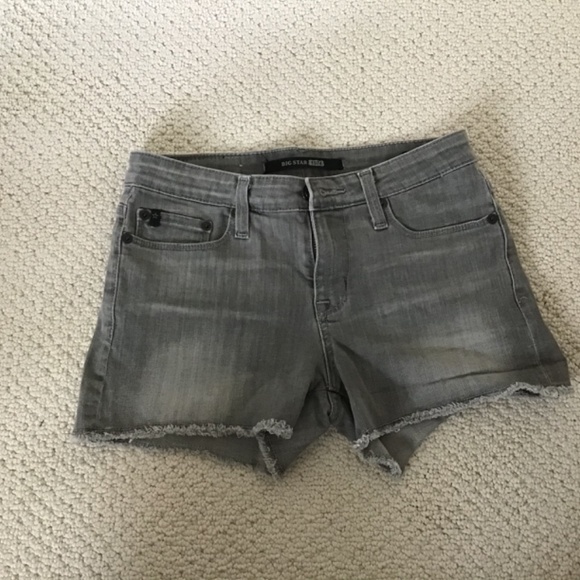 Big Star Denim Gray Shorts - Picture 2 of 2